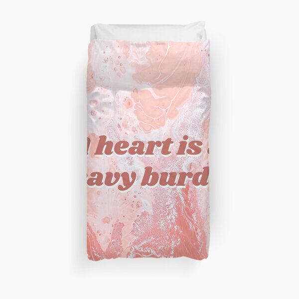 A heart is a heavy burden Duvet Cover RB0605 product Offical Anime Bedding Merch