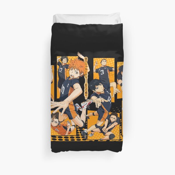 Haikyu!! Fly High! Volleyball!  Duvet Cover RB0605 product Offical Anime Bedding Merch