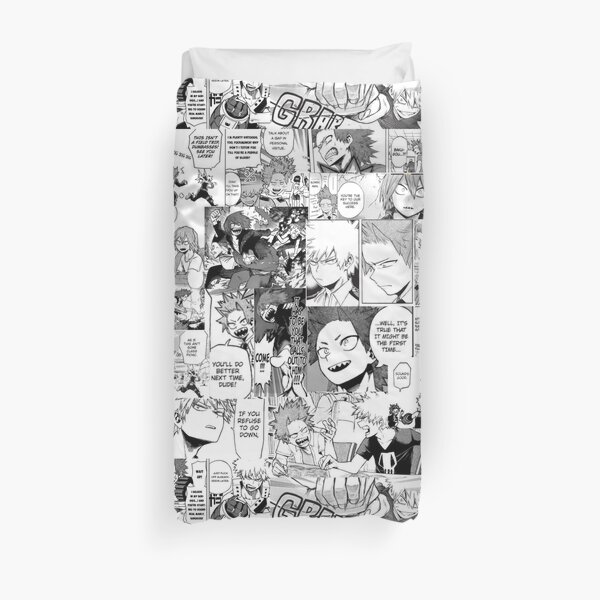 Kiribaku Manga Collage Duvet Cover RB0605 product Offical Anime Bedding Merch