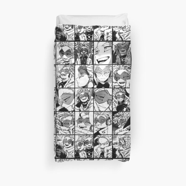 Hawks- manga black and white version Duvet Cover RB0605 product Offical Anime Bedding Merch