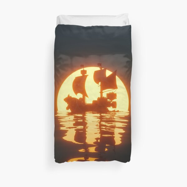 Thousand Sunny Duvet Cover RB0605 product Offical Anime Bedding Merch
