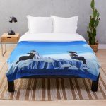 Piccolo and Vegeta Throw Blanket RB0605 product Offical Anime Bedding Merch