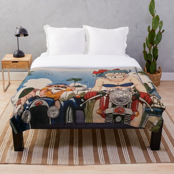 Beach Babe Blues Throw Blanket RB0605 product Offical Anime Bedding Merch