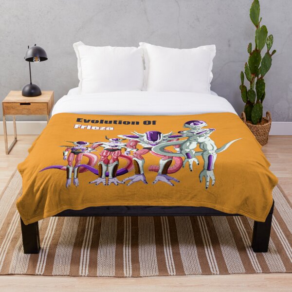 Evolution of Frieza Transparent Throw Blanket RB0605 product Offical Anime Bedding Merch
