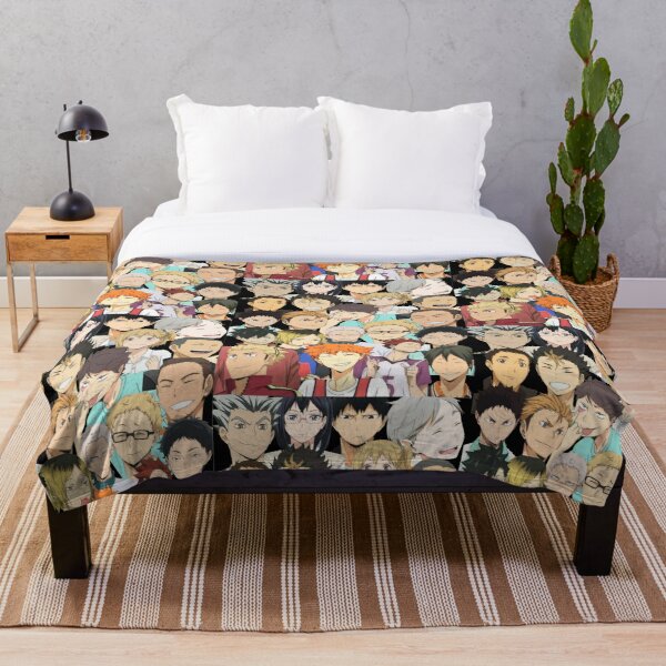 Haikyuu Throw Blanket RB0605 product Offical Anime Bedding Merch