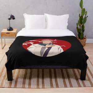 Jujutsu Kaisen: Sukuna Red Circle Colored Throw Blanket RB0605 product Offical Anime Bedding Merch