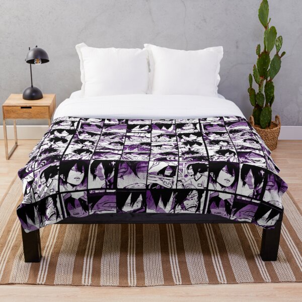 Tamaki Amajiki Collage color version Throw Blanket RB0605 product Offical Anime Bedding Merch