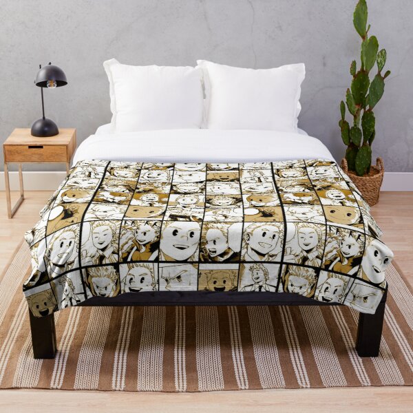 Mirio Togata Collage color version Throw Blanket RB0605 product Offical Anime Bedding Merch