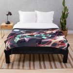 Demon Slayer - Kimetsu no Yaiba Throw Blanket RB0605 product Offical Anime Bedding Merch