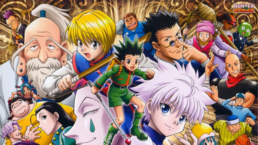 Anime HunterxHunter HunterExamArc 1024x576 1 - Anime Bedding